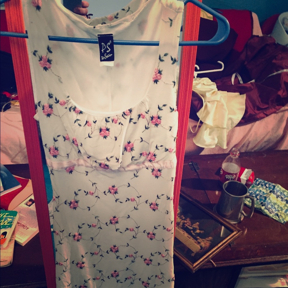 Pretty mini floral dress